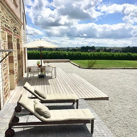 Galerie, Tumulus De La Hogue Hotell Fontenay-le-Marmion Exteriör bild