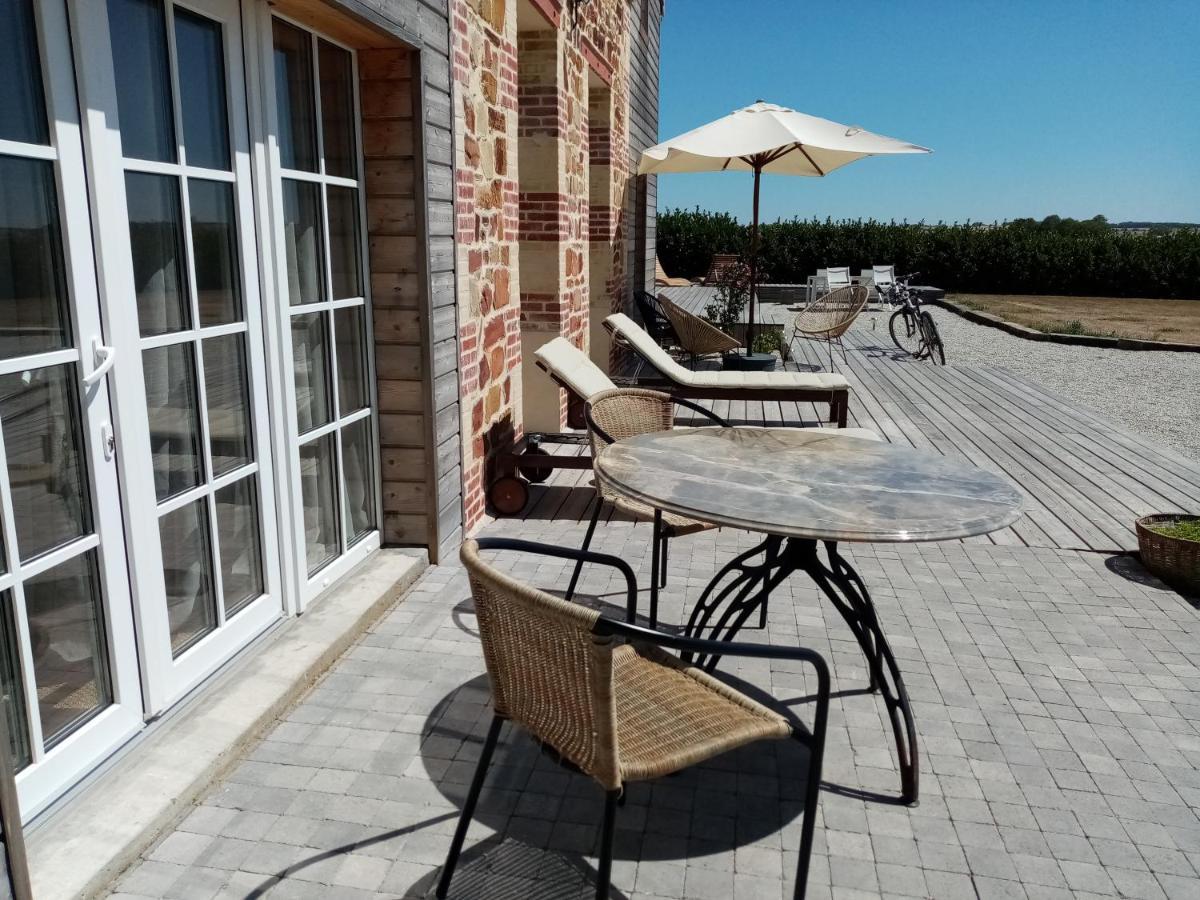 Galerie, Tumulus De La Hogue Hotell Fontenay-le-Marmion Exteriör bild